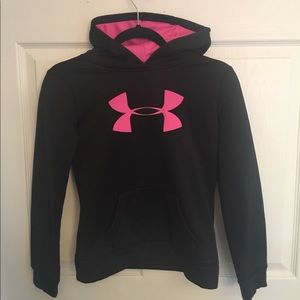 Under Armour Girls Hoody Sz Medium